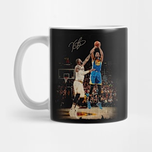 Kevin Durant vs Lebron James Vintage Mug